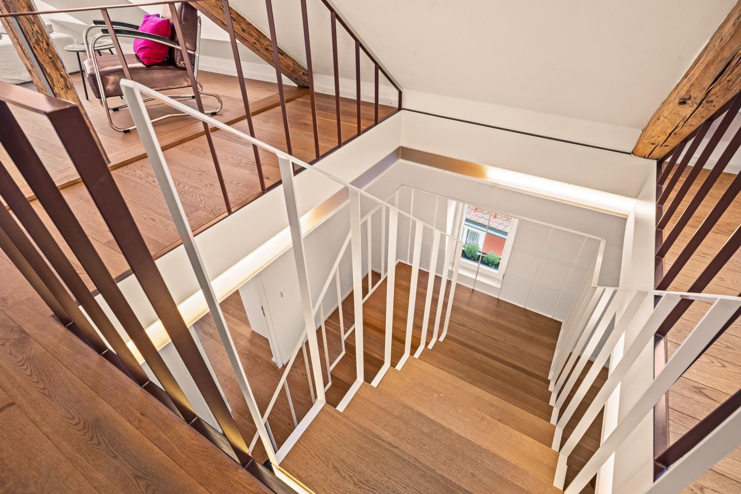 Ferienwohnung Insel-Loft - Maisonette Auf Der Insel, Exklusiv Mit Dachterrasse Lindau  Exterior foto